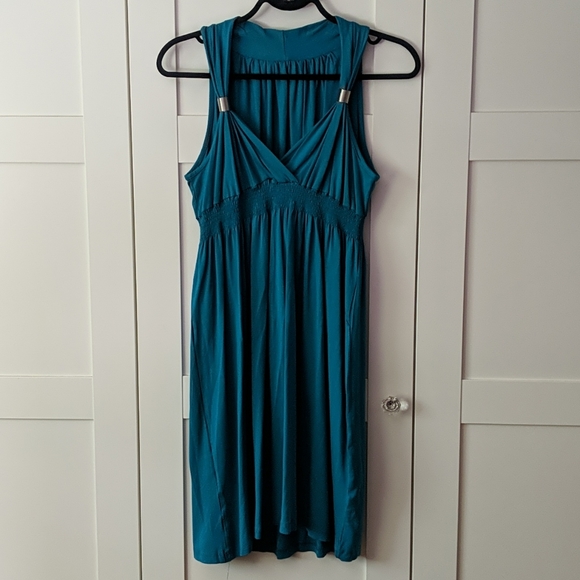 ❄️ 3/$25 Teal Blue Green Summer Dress